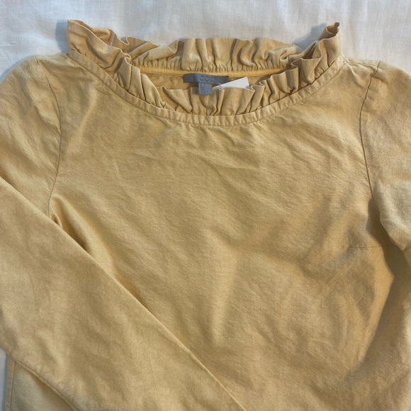 COS Ruffle LS Linen Cotton Shirt - Picture 5 of 7